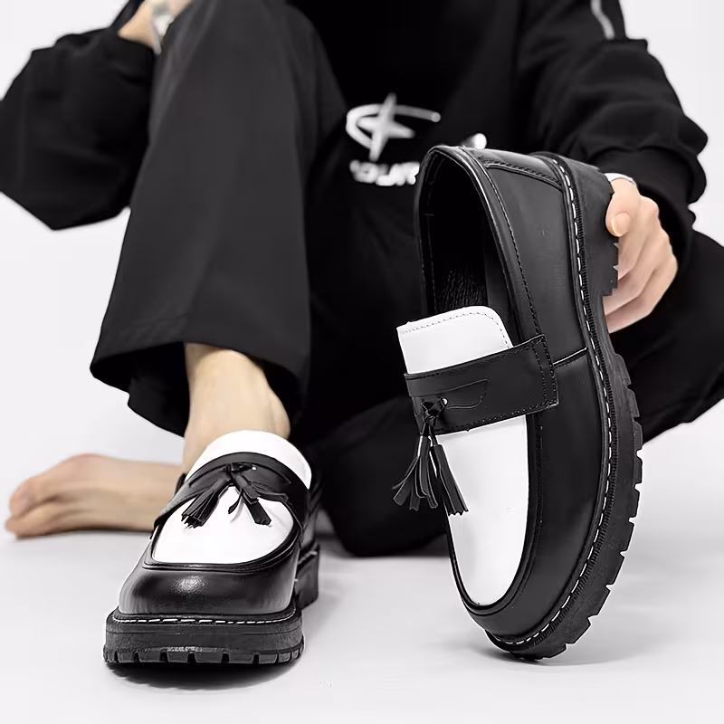 Men's Vintage Tassel Oxford Loafers - Image 5