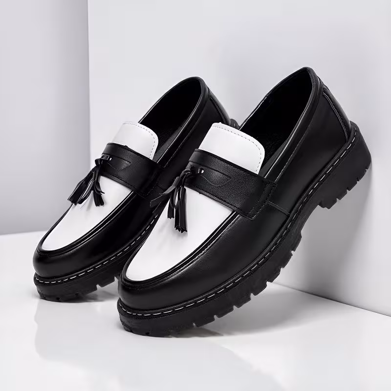Men's Vintage Tassel Oxford Loafers