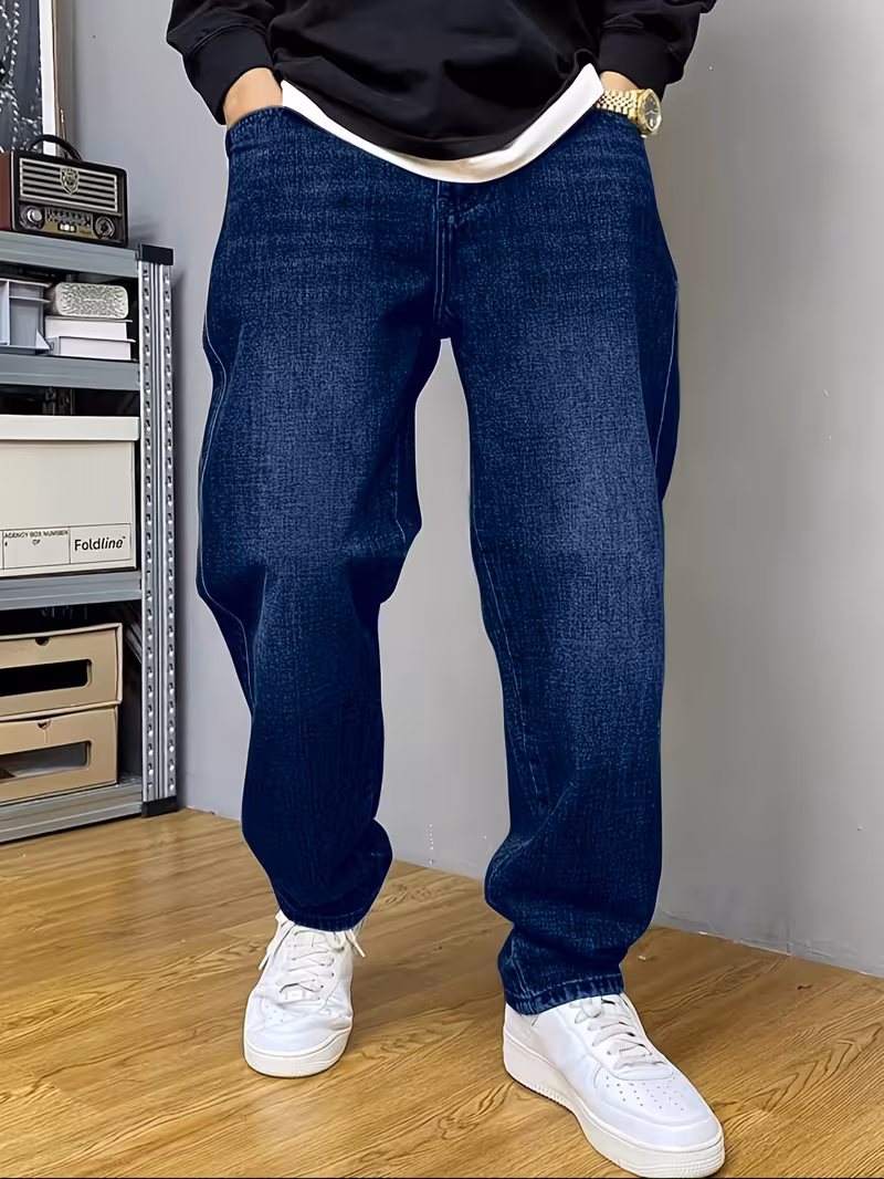 Straight-Leg Jeans